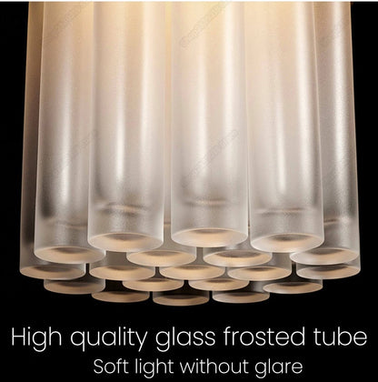 Luxury Glass Room Decor LED Pendant Light - Querencian