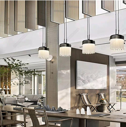 Luxury Glass Room Decor LED Pendant Light - Querencian