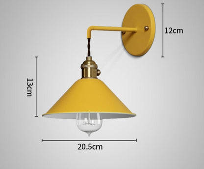 Macarons Colored Umbrella Modern Wall Light - Querencian