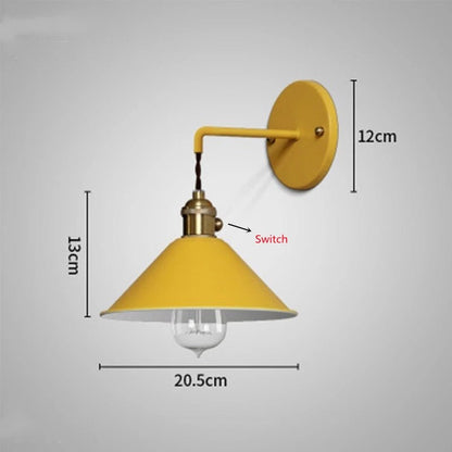 Macarons Colored Umbrella Modern Wall Light - Querencian