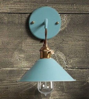 Macarons Colored Umbrella Modern Wall Light - Querencian