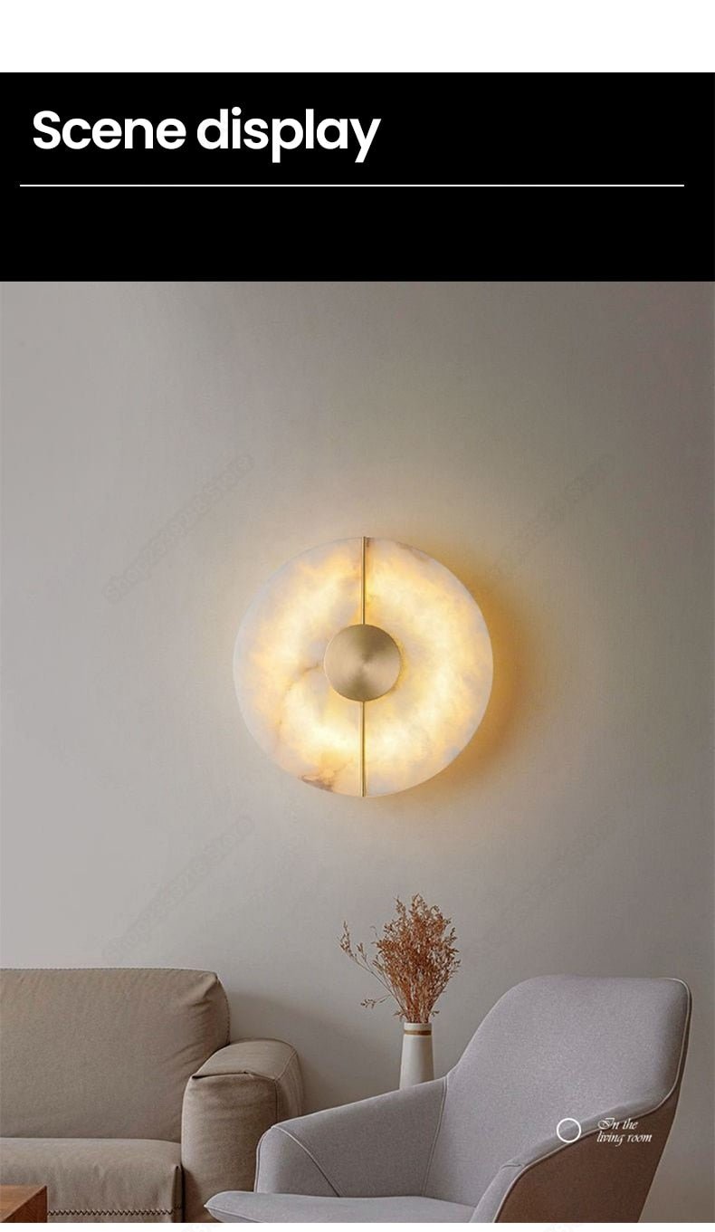 Marble Nordic Decoration LED Wall Sconce Lighting - Querencian