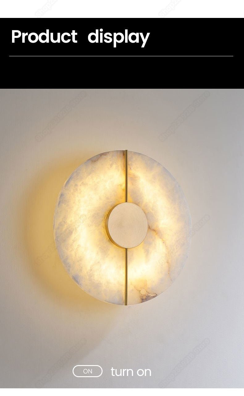 Marble Nordic Decoration LED Wall Sconce Lighting - Querencian