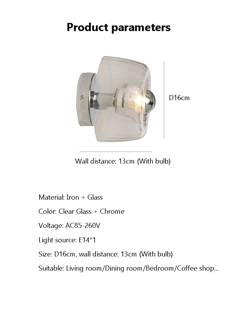 Medieval Bauhaus Decoration LED Wall Sconces Lighting - Querencian