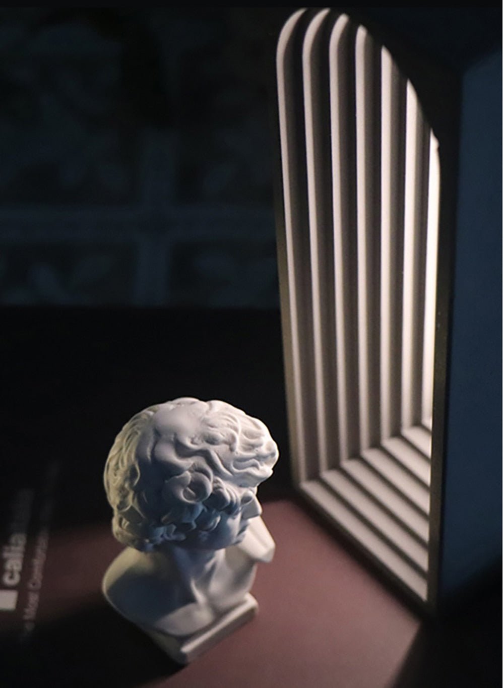 Minimalist Cement dimming desk lamp - Querencian