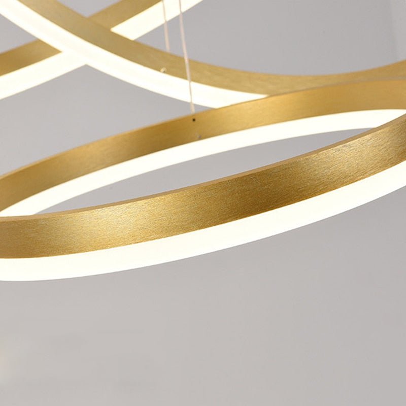 Minimalist Home Decor Led Modern Chandelier Lighting - Querencian