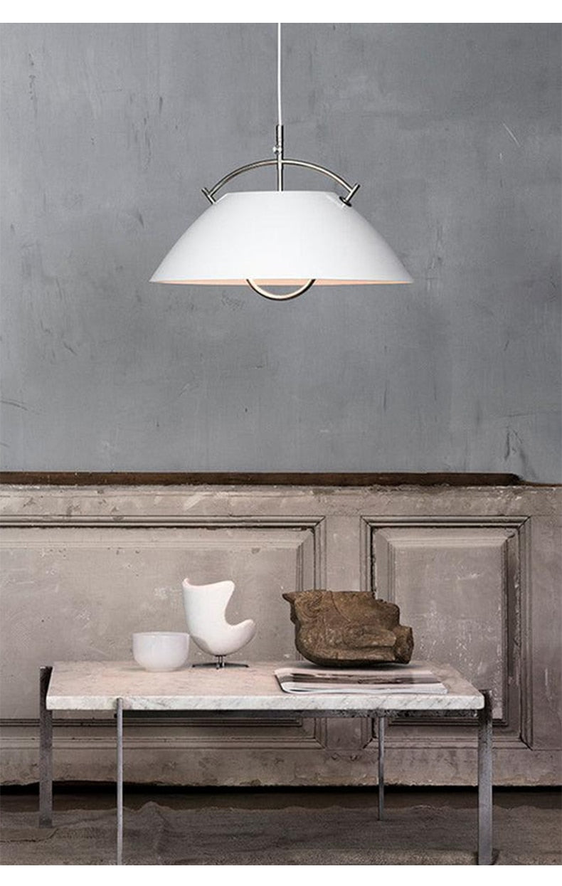 Minimalist Italian Design Metal Danish Pendant Lights - Querencian