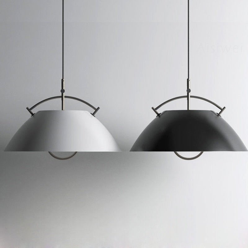 Minimalist Italian Design Metal Danish Pendant Lights - Querencian