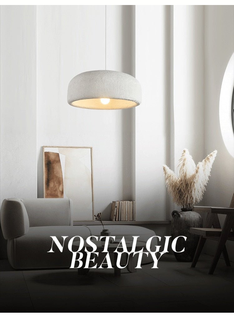 Minimalist Japanese Style Wabi Sabi LED Pendant Lights - Querencian