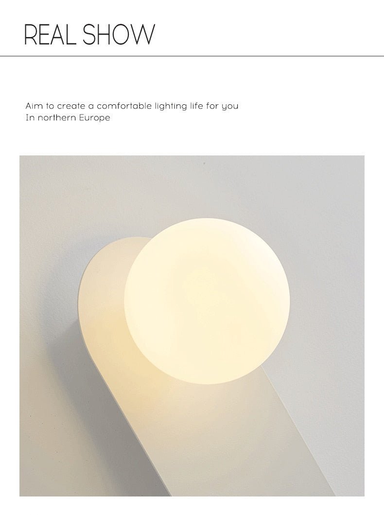 Minimalist LED Background Decoration Wall Light - Querencian