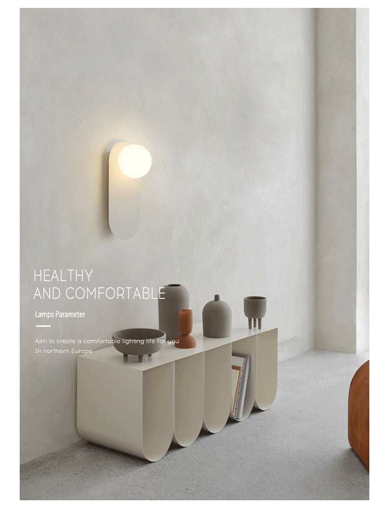 Minimalist LED Background Decoration Wall Light - Querencian