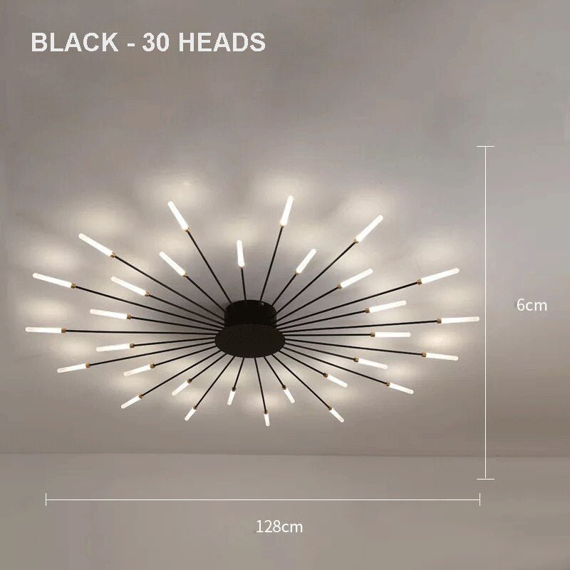 Minimalist Starry Art LED Chandelier Lighting - Querencian