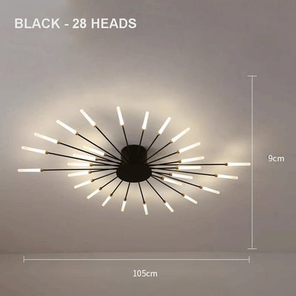 Minimalist Starry Art LED Chandelier Lighting - Querencian