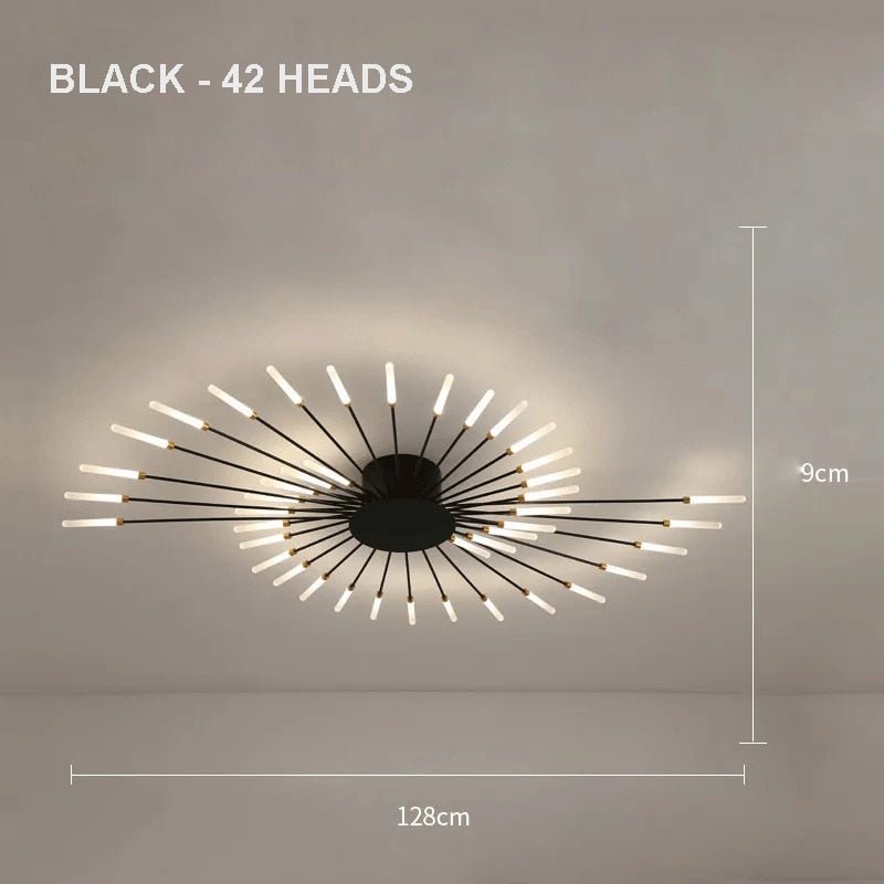 Minimalist Starry Art LED Chandelier Lighting - Querencian