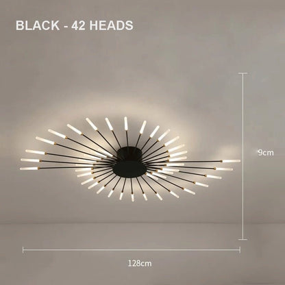 Minimalist Starry Art LED Chandelier Lighting - Querencian
