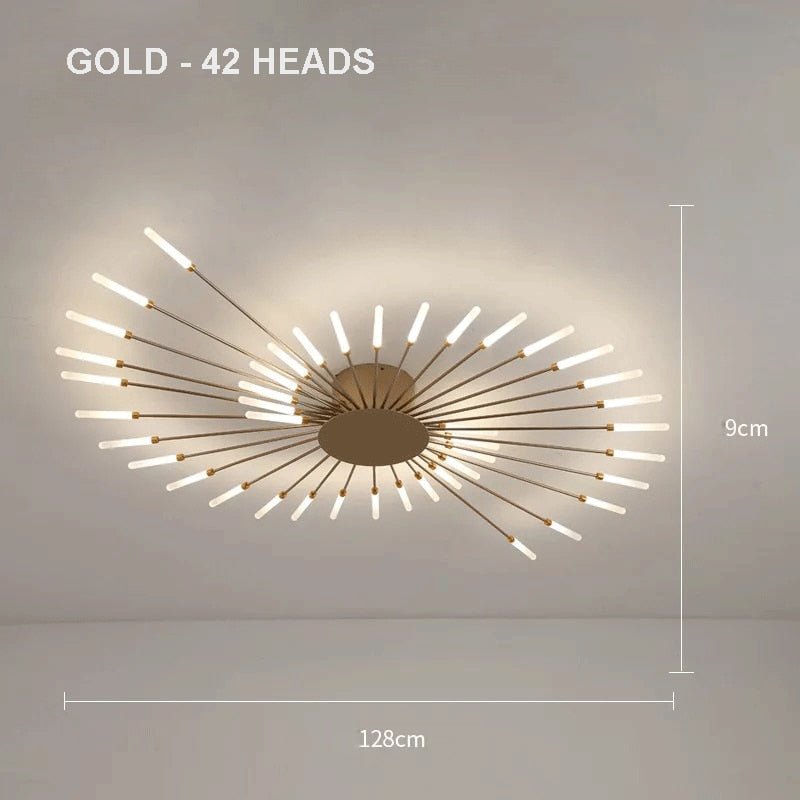 Minimalist Starry Art LED Chandelier Lighting - Querencian