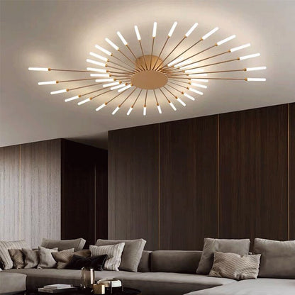 Minimalist Starry Art LED Chandelier Lighting - Querencian