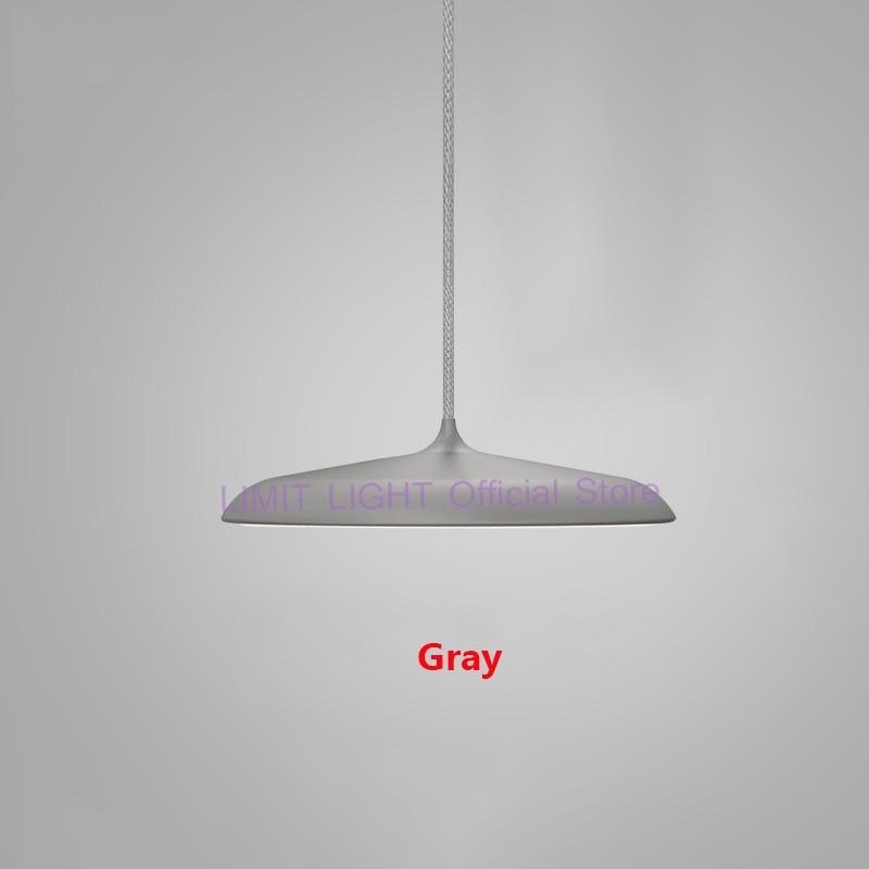 Modern Art Disc Single Head UFO Hanging Lamp - Querencian