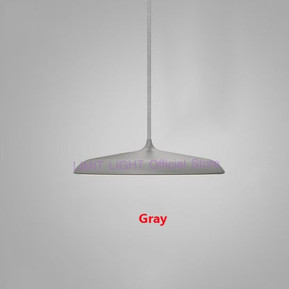 Modern Art Disc Single Head UFO Hanging Lamp - Querencian