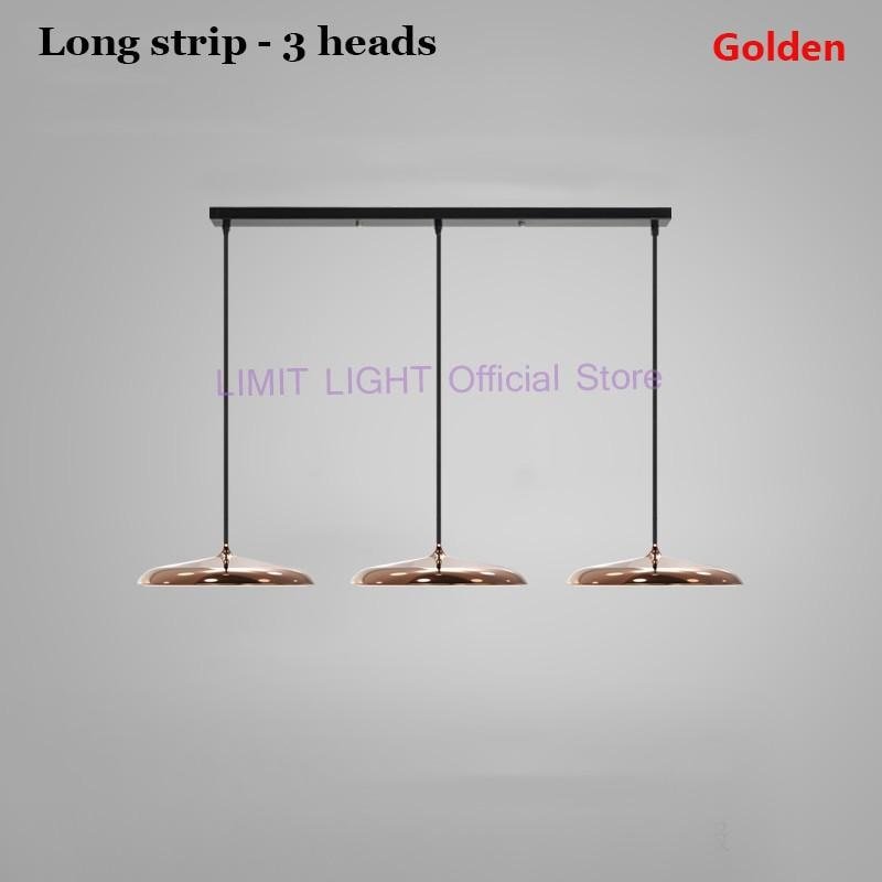 Modern Art Disc Single Head UFO Hanging Lamp - Querencian