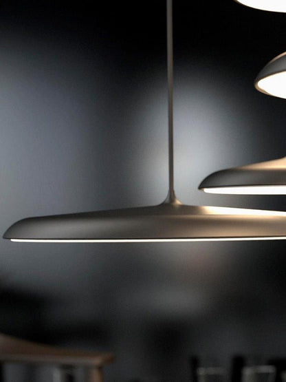 Modern Art Disc Single Head UFO Hanging Lamp - Querencian