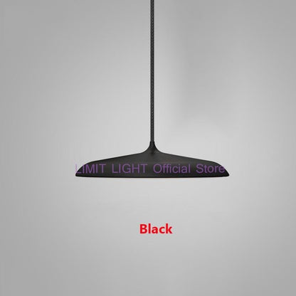 Modern Art Disc Single Head UFO Hanging Lamp - Querencian