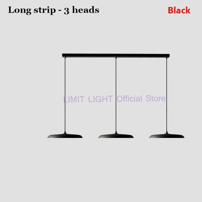 Modern Art Disc Single Head UFO Hanging Lamp - Querencian