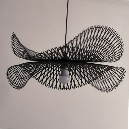 Modern Asian Style Bamboo Handmade Chandeliers Luminaire - Querencian