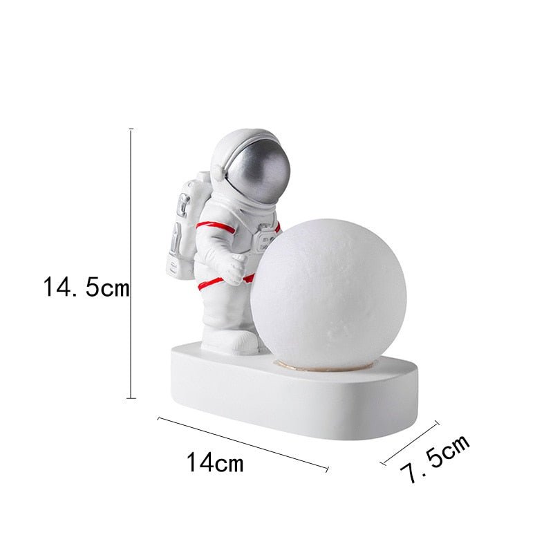 Modern Astronaut Loft Decoration LED Desk Light - Querencian