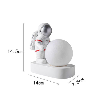 Modern Astronaut Loft Decoration LED Desk Light - Querencian