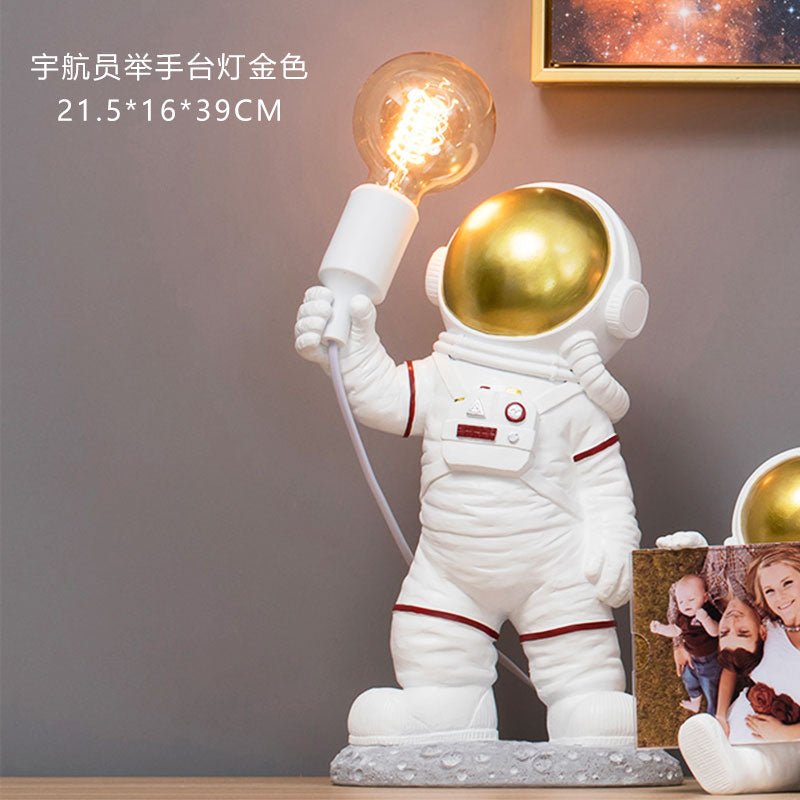 Modern Astronaut Loft Decoration LED Desk Light - Querencian