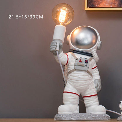 Modern Astronaut Loft Decoration LED Desk Light - Querencian