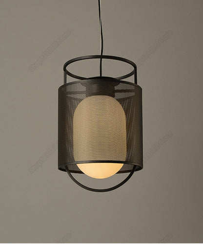 Modern Chinese Brief Glass Pendant Lighting - Querencian