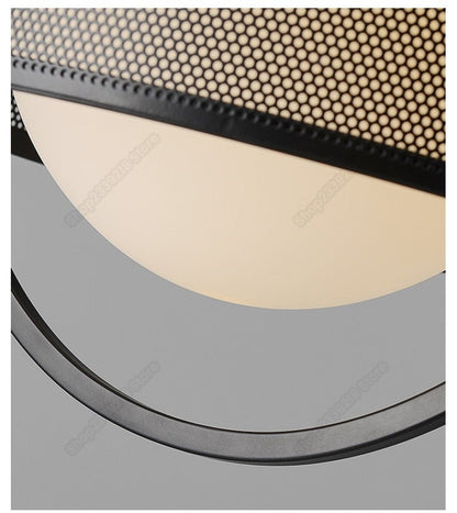Modern Chinese Brief Glass Pendant Lighting - Querencian