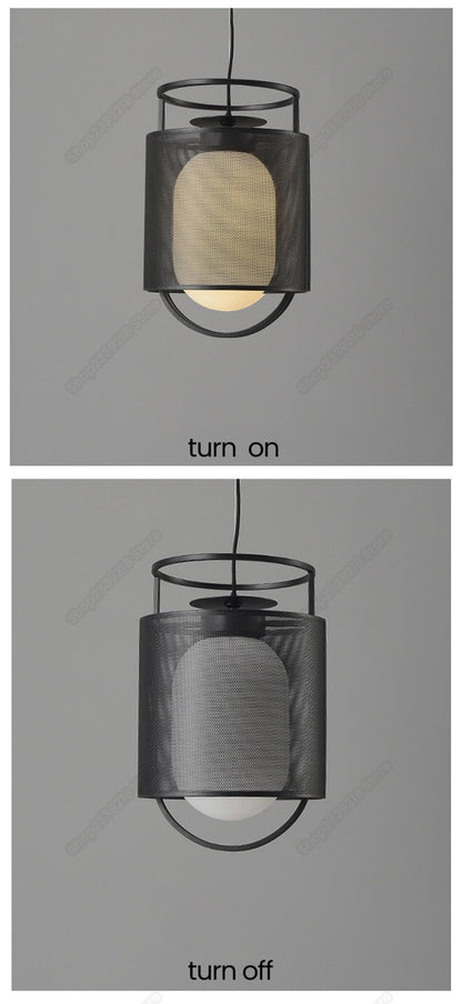 Modern Chinese Brief Glass Pendant Lighting - Querencian