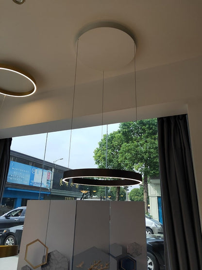 Modern Circle LED Decoration Pendant Light - Querencian
