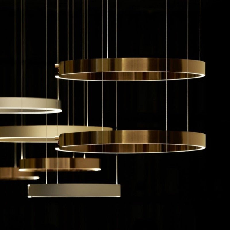Modern Circle LED Decoration Pendant Light - Querencian