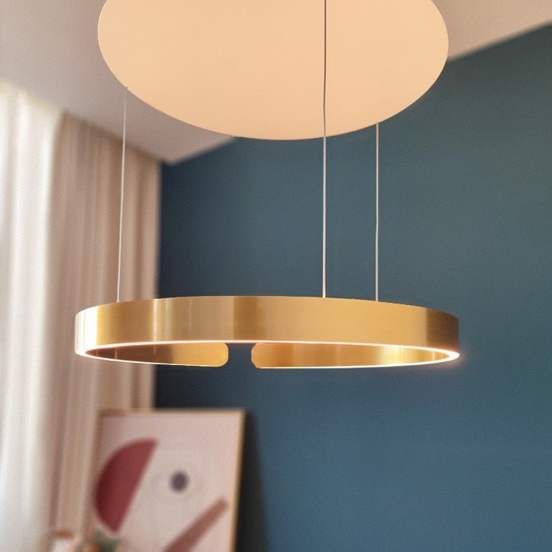 Modern Circle LED Decoration Pendant Light - Querencian