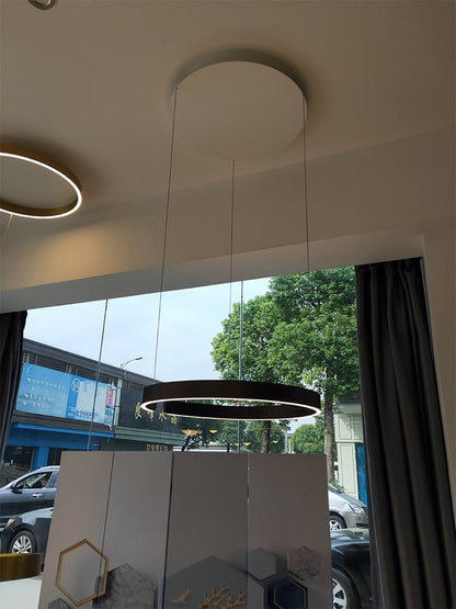 Modern Circle LED Decoration Pendant Light - Querencian