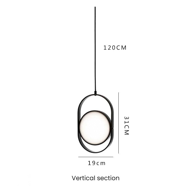 Modern Decoration LED Nordic Brief Pendant Lighting - Querencian