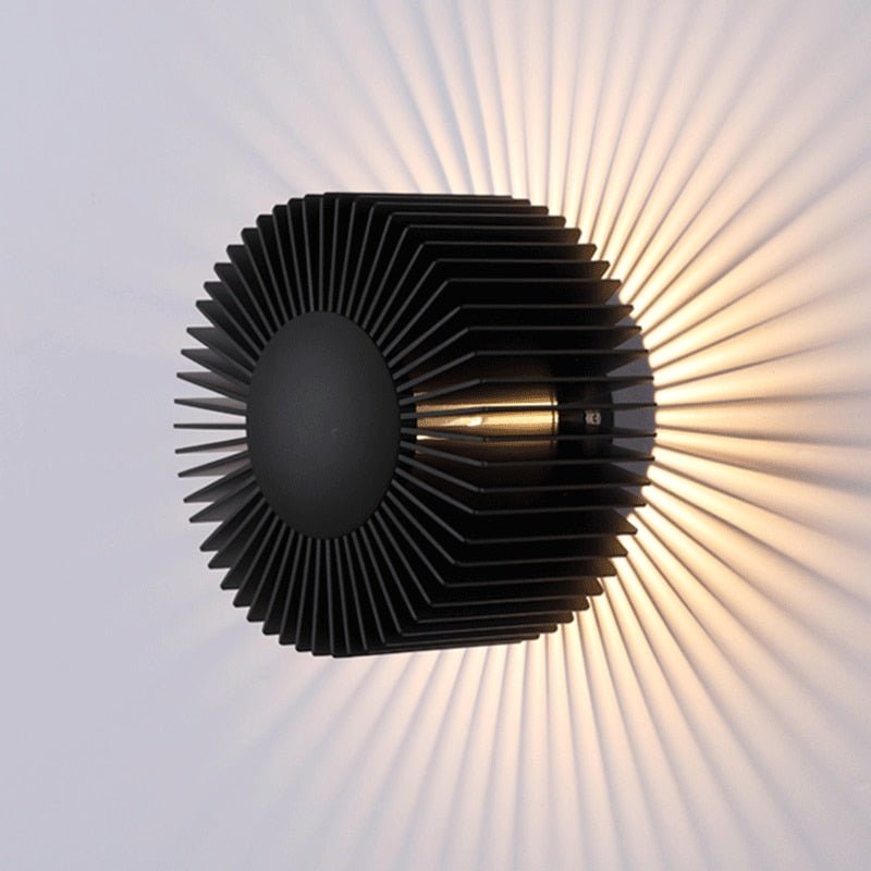Modern Decorative Aluminum Wall Sconce Scattered Light - Querencian