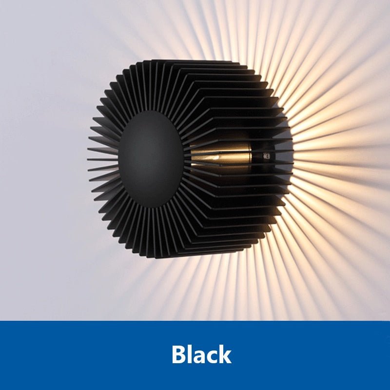 Modern Decorative Aluminum Wall Sconce Scattered Light - Querencian