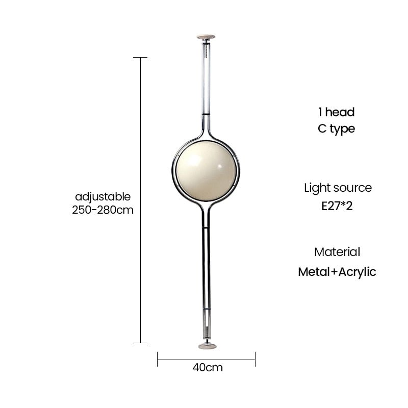 Modern Designer Floor Table Standing Lamp - Querencian