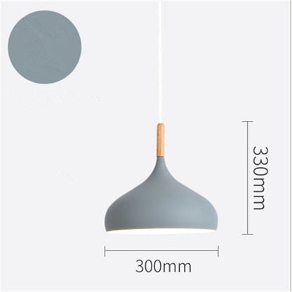 Modern E27 Macaron Color LED Pendant Lights - Querencian