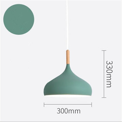 Modern E27 Macaron Color LED Pendant Lights - Querencian