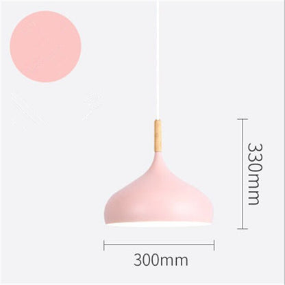 Modern E27 Macaron Color LED Pendant Lights - Querencian
