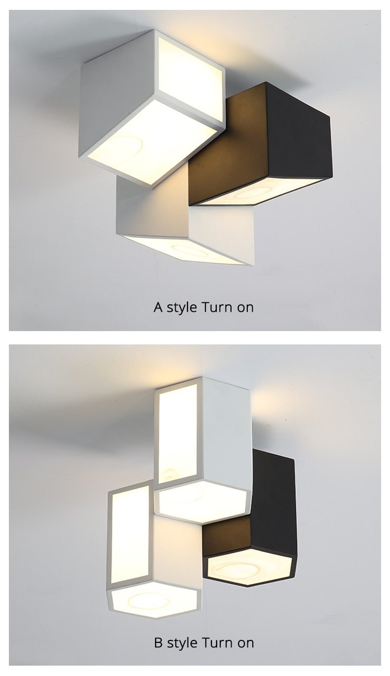 Modern Hexagonal Led Ceiling Lamp - Querencian