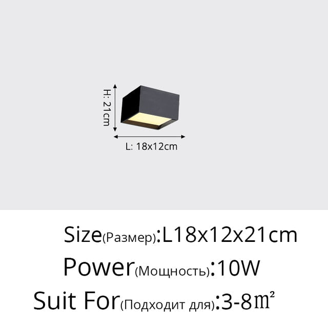 Modern Hexagonal Led Ceiling Lamp - Querencian