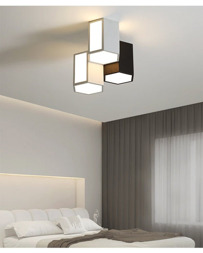 Modern Hexagonal Led Ceiling Lamp - Querencian