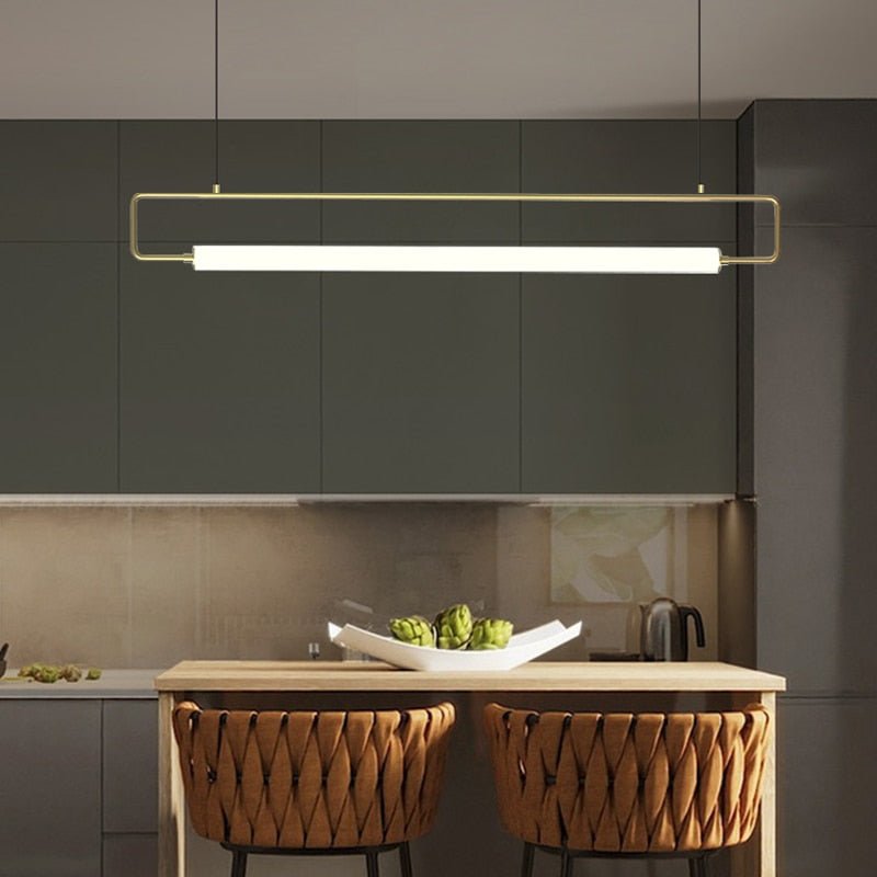 Modern LED Nordic Long Pendant Lighting - Querencian